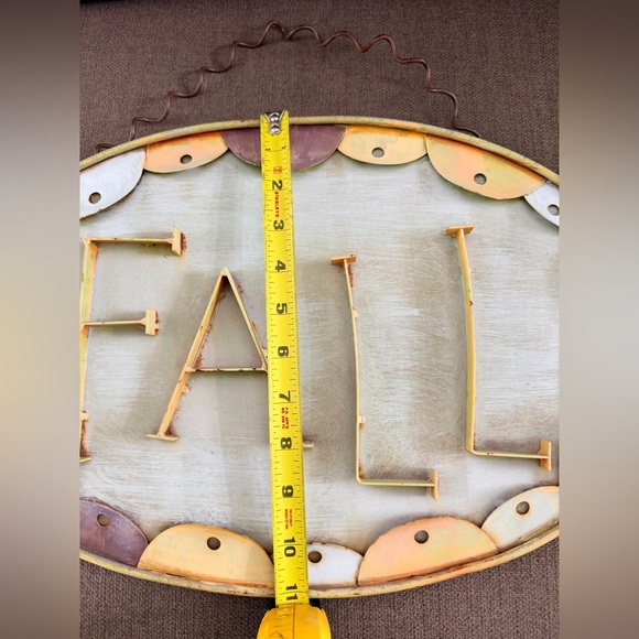 Fall Metal Sign - Picture 3 of 4